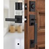 Heavy Duty Front Door Handle Set with Deadbolt,Exterior Door Lock