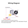 AC 22 mm 60-500 V 0-100 A Digital Voltmeter Ammeter,