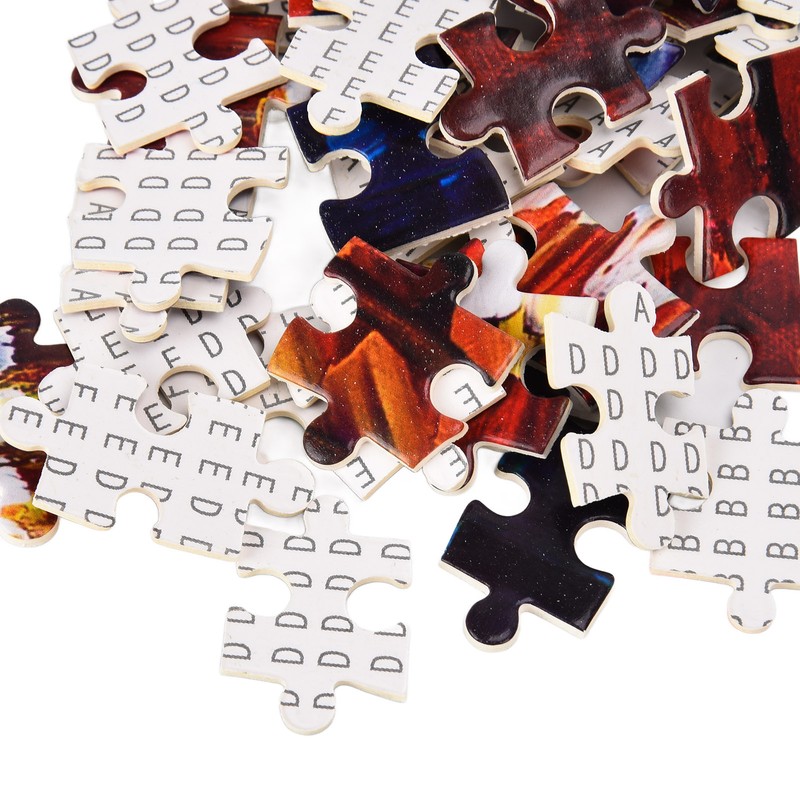 1000 Pcs Puzzle Creative Entertainment Strong Puzzle Walking in The