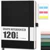 AHGXG Graph Paper Notebook - Grid Notebook Journal, 120 GSM