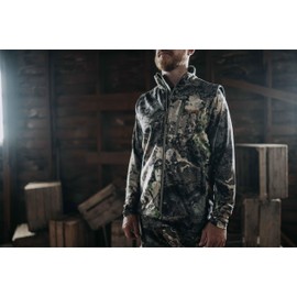 Muddy Outdoors Men's TRX Softshell Vest Veil Canyon Hybrid 2XL