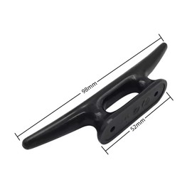 GYWHOOFT 4 Inch Boat Cleat Hooks, 2 Pcs Nylon Boat Cleats, Nylon Boat Tie Down Cleats, Tie Down Dock Cleats for Boat, Boat Tie Down Cleats for Boat Docks,Kayaks,Marine,Nautical Decor