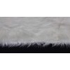 Dekoleidenschaft Faux Fur Table Runner in Cream/White, 30 x 120