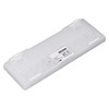 61 Keys Transparent Mechanical Keyboard Clear Keycap Wired Gaming Keyboard