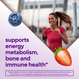 Vitafusion Women’s Sugar Free Daily Multivitamin Supplement, Keto Diet Friendly Adult Gummy Vitamin for Energy, Bone & Immune Support