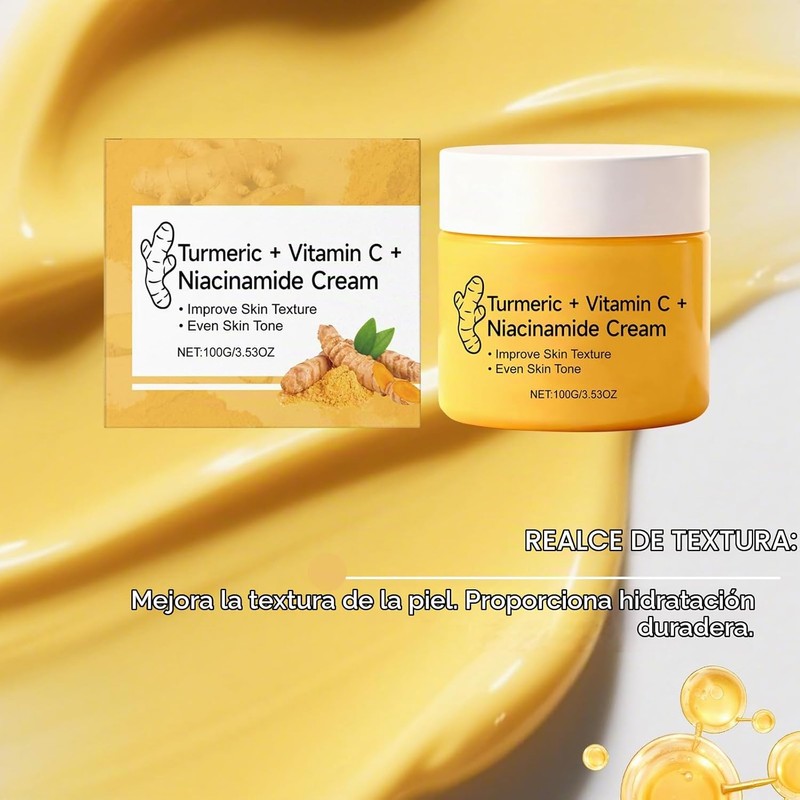 Crema Facial con Niacinamida, Hidratación Suave y Ligera