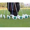 Set of 10 PU Leather Iron Head Covers with Closure
