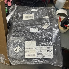 All Weather 2014-2019 GMC Sierra, GM Front All Weather Floor Mats, Cocoa, #23452763