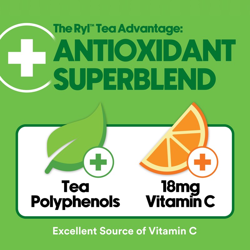 Ryl Unsweetened Green Iced Tea – Antioxidant Superblend, No Artificial