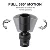 CASOMAN 10 PCS 3/8" Drive Deep Standard Universal Impact Socket