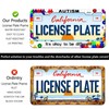 Autism License Plate Frames - 2 Pack Front Rear Awareness