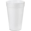 EcoQuality 20 oz Tall White Insulated Foam Drinking Cup Single