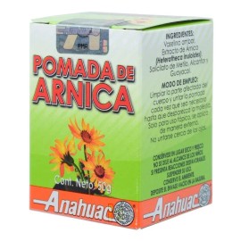 (4 Pzas) Pomada De Arnica (50 Gr) Anahuac