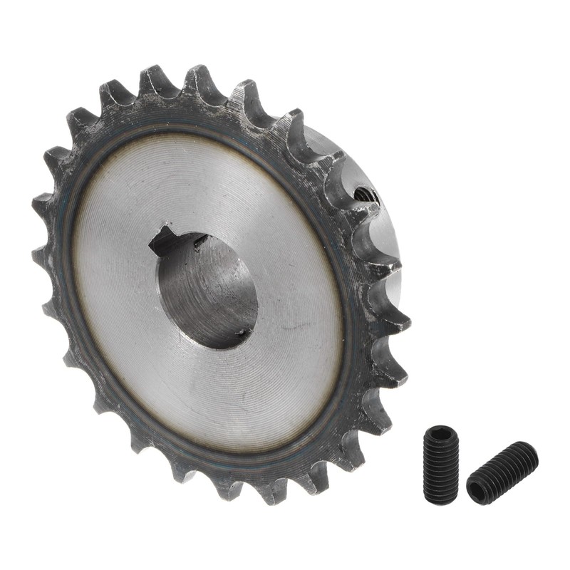 QUARKZMAN ISO/DIN 06B-1 Roller Sprocket B Type, 20 mm Bore,
