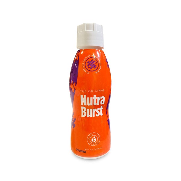 Total Life Changes NutraBurst Premium Liquid Multivitamin - Powerful Nutritional Formula - Boosts Energy, Detoxify and Balance Your Diet - 32 Servings Per Bottle (16 fl Oz | 470ml)