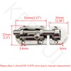 Marine 316 Stainless Steel Heavy Duty 3-5/8 Inch Locker Latch