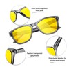 KANASTAL Polarised Sunglasses Men Women Classic Rectangle Sunglasses UV400 Protection