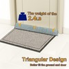 NABOWAN 38" Weighted Under Door Draft Stopper -Triangular Door Draft