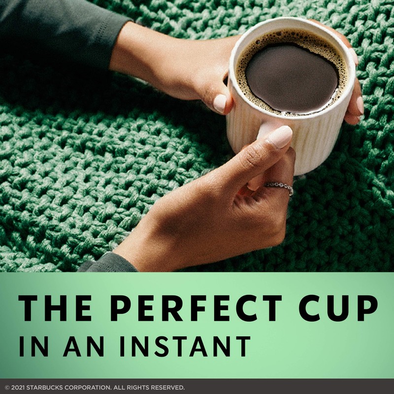 Starbucks Premium Instant Coffee — Dark Roast — 100% Arabica