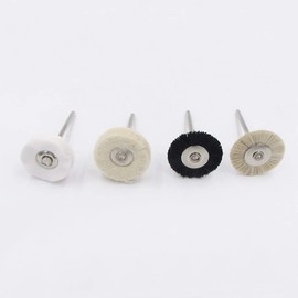 40PCS Low Speed Drill Bit Micro Polishing Wheel 2.35mm Shank Diameter for Processing Nail, Wood, Glass, Plastic, Metal, Stone, Tile, Ceramic