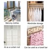 31-52 cm Wardrobe Rail, Extendable Stainless Steel Clothes Rail Pole