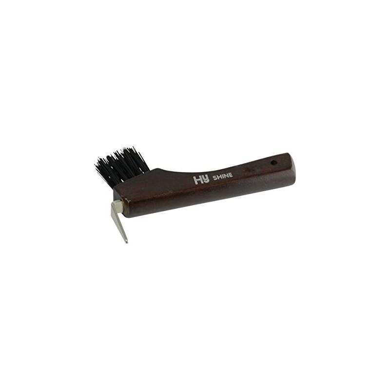 HySHINE Deluxe Hoof Pick with Brush - Horse Equestrian Hoof