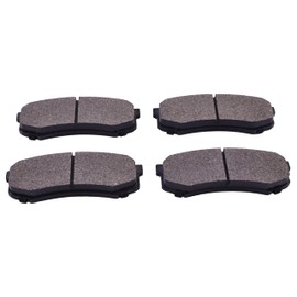 SUKATC 4PCS 04466-60140 04466-60080 04466-60120 Front and Rear Ceramic Brake Pads Set Kit Compatible with Lexus GX460 Lexus GX470 Toyota 4Runner Toyota FJ Cruiser Toyota Sequoia