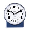 Tinload 4.3" No Ticking Analog Alarm Clock,Silent Readable for Seniors,Easy