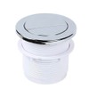Housler® Chrome Pneumatic Toilet Cistern Tank Dual Push Button