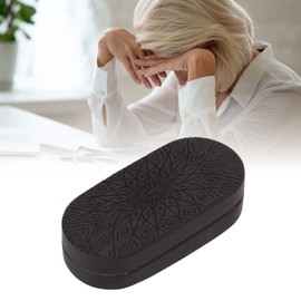 Ebony Poker Fidget Slider, Fidget Slider Toy, Adult EDC Casual Fidget Toy, Magnetic Blocks, Anxiety Stress Relief Toy, Office Worker Toy Gifts for (Unlimited Sunflower)