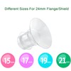 Flange Insert 3PC 15mm for Momcozy S12 pro/S9 pro/S9/S10/S12/Medela/Tsrete/Spectra/Bellababy etc