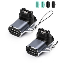 Watch Charger Adapter, AIYEEN Micro USB Female to Male Adapter Charging Port Compatible with Garmin Fenix 7/7S/7X/6/6X/6S etc, Micro USB Watch Charger (Micro USB)