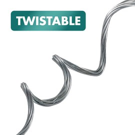 HangDone Picture Hanging Wire #3 100-Feet Supports up to 30lbs