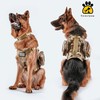 Forestpaw Dog Harness Medium Sized,Tactical Dog Harness with Handle,No Pull