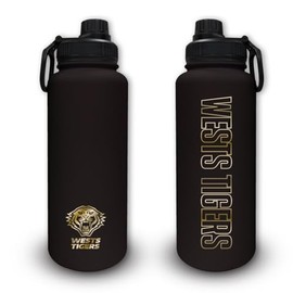 Wests Tigers NRL Rugby League Stainless Steel 960ml Drink Bottle