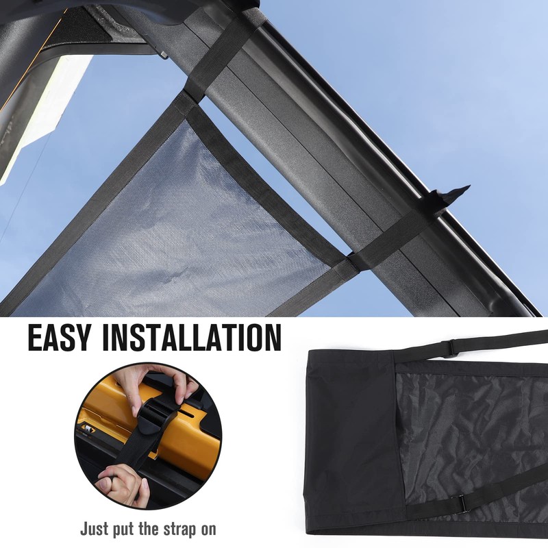 Jimen for 2021+ Bronco Hammock, Car Roof Top Hammock Compatible