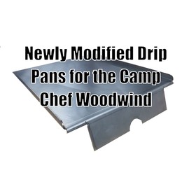 Smoke Daddy 11 Gauge Pellet Grill Drip Pan (32x16) Modified for Camp Chef Woodwind Smokers