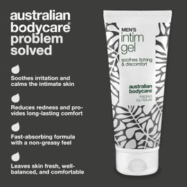 Australian Bodycare Men's Intimate Gel ?C Soothes Redness, Irritation & itching in The Groin. Specially Developed for Men with Sensitive Skin. Non-Greasy Formula