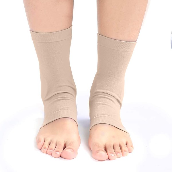 FILFEEL Malleolar Gel Sleeve - Soft, Breathable Ankle Protection Cover, Reduces Swelling and Abrasion