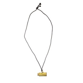 Treasure Gurus Miniature Brass Vintage Replica Sailor Spyglass Pendant Mini Telescope Necklace Jewelry Gift, One Size