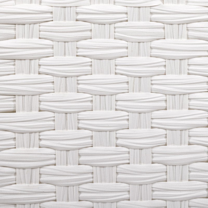 Seville Classics Premium Handwoven Portable Laundry Bin Basket with Carrying