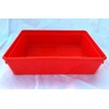 Instrument tray – 19cm x 14cm x 5.5cm. polypropylene (Red)