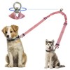 Kelivi Double Dog Lead Coupler, No Tangle 360°Swivel Rotation Two