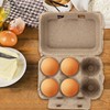 SOUJAP 20 PCS 6 Count Cardboard Paper Egg Cartons, 15