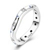 Mula Celestial Ring - 925 Silver and Platinum Plated Celestial