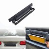 Porta Placa Negro Universal Doble Ajuste Posiciones Matricula Jdm
