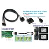 High-Speed Mini SAS HD 8X SFF-8673 PCIe 4.0 to Mini