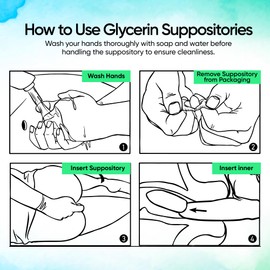 AVEDANA Glycerin Suppositories – 25 Adult Size Laxative Suppositories for Men and Women – Fast and Gentle Relief Suppositories for Constipation – Comfortable Shape Adult Suppository