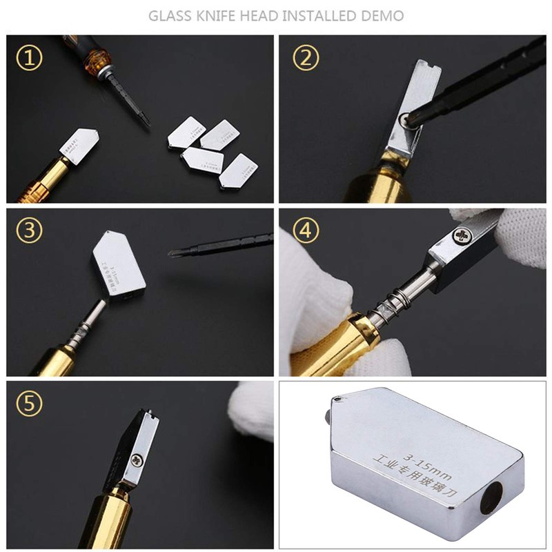 Buwei Glass Straight Cutting 3-15mm Glass Tile Cutter Head Replacement