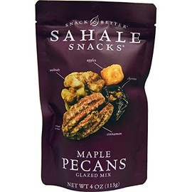 Sahale Snacks Maple Pecans Glazed Mix 4 Ounce (Pack of 6)